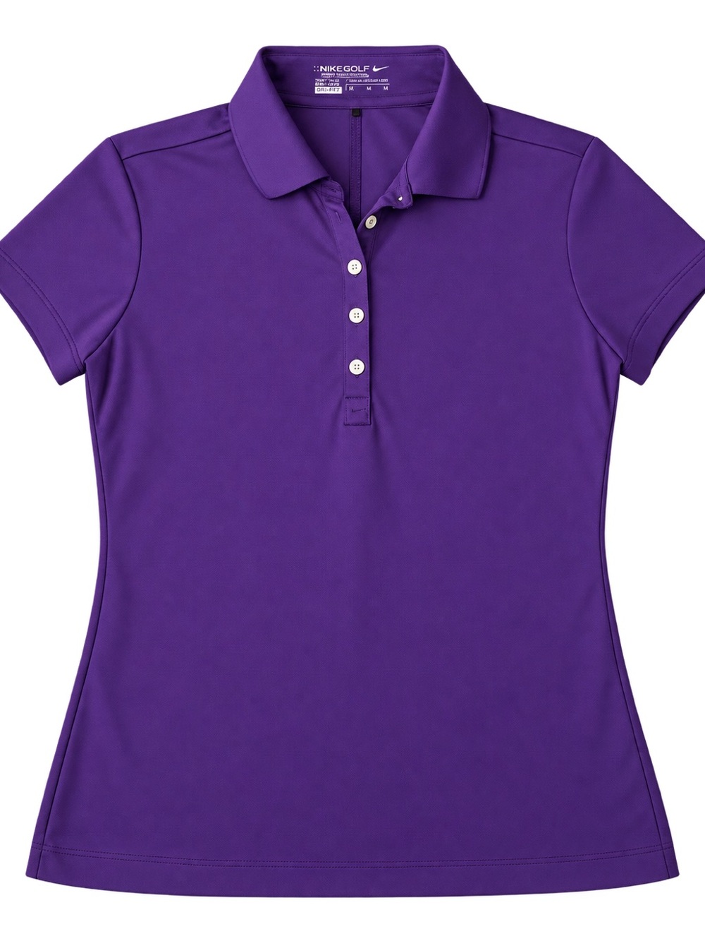 Nike Purple Women's Short-Sleeve Polo Shirt